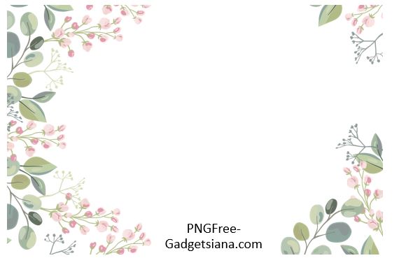  Bingkai  Daun  PNG Free GAMBAR  PNG FREE